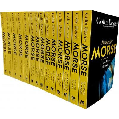 Inspector Morse Mysteries Series Collection Colin Dexter 14 Books Set Pack