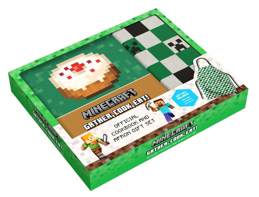 Minecraft: The Official Cookbook and Apron Gift Set: Plus Exclusive Apron [With Apron]: Plus Exclusive Apron
