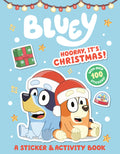 Bluey: Hooray, It's Christmas!: A Sticker & Activity Book: A Sticker & Activity Book
