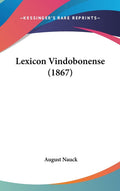 Lexicon Vindobonense (1867)