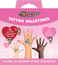 Powerpuff Girls Temporary Tattoo Valentines: School Valentines: School Valentines