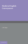 Medieval English Conveyances