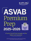 ASVAB Premium Prep 2025-2026: Includes 6 Full Length Practice Tests, 1000+ Practice Questions + Online Access to Interactive Video Lessons and Tutoria