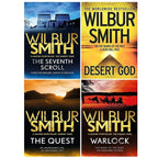 Wilbur Smith Egyptian 4 Books Set  (The Quest, Warlock, The Seventh Scroll, River God)