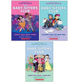 Babysitters Club Graphix 3 Books Collection Set: Full-Color Edition by  Ann M. Martin(Logan Likes Mary Anne!,Claudia and the New Girl,Good-bye Stacey, Good-bye)