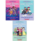 Babysitters Club Graphix 3 Books Collection Set: Full-Color Edition by  Ann M. Martin(Logan Likes Mary Anne!,Claudia and the New Girl,Good-bye Stacey, Good-bye)