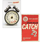 Catch-22 Joseph Heller, Slaughterhouse 5 Kurt Vonnegut 2 Books Collection Set