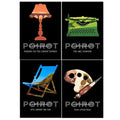 Chercule Best of Poirot 4 Books Set by Agatha Christie (The ABC Murders ,Evil Under The Sun, The Murder On The Orient Express, Five Little Pigs)
