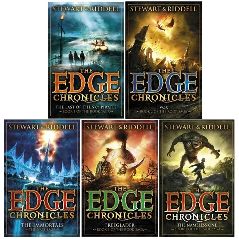 Edge Chronicles Series 3 Collection 5 Books Set by Paul Stewart,Chris Riddell(Edge Chronicles 7,8,9,10,11)