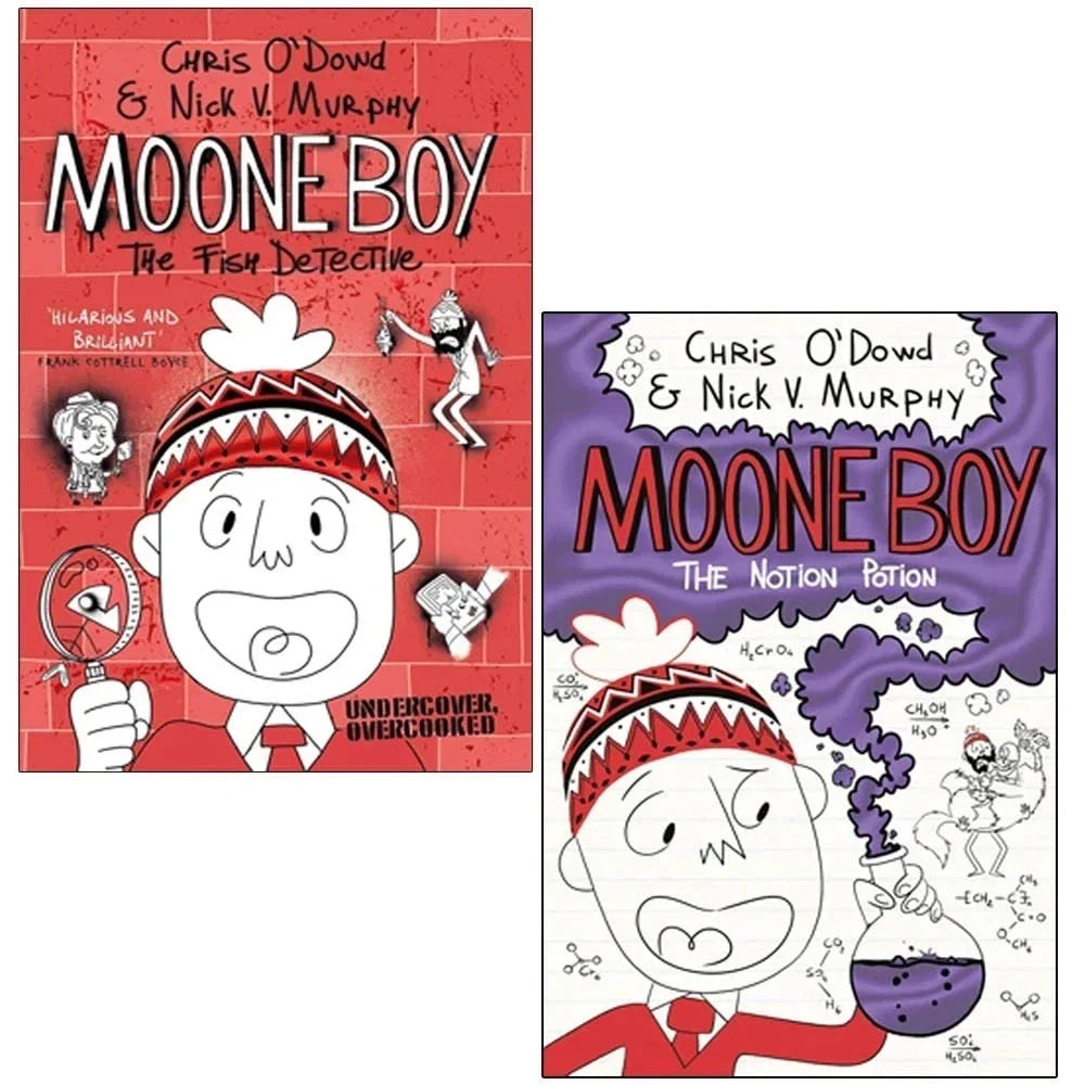 Moone Boy Series Collection 2 Books Set by Chris O'Dowd & Nick Vincent Murphy