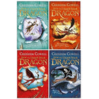 How To Train Your Dragon Collection 4 Books Set by Cressida Cowell (How to Train Your Dragon, How to Be a Pirate, How to Cheat a Dragon’s Curse &  How to Twist a Dragon’s Tale)
