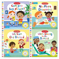 Campbell Books Campbell Big Steps Series Collection 4 Books Set(Can You Say Please?,We're Going to the Dentist,We Can Get Dressed & No More Dummies)