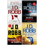 Jd Robb Death Series 9 Collection 4 Books Set (Brotherhood in Death, Echoes in Death,Secrets in Death & Devoted in Death)
