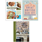 Bible of British Taste, Healthy Air Fryer,Story of The Great British 3 Books Collection Set