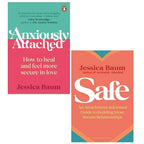 Jessica Baum Collection 2 Books Set(Anxiously Attached, Safe (HB))
