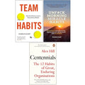Centennials,UnF#ck Morning Miracle Habits,Team Habits 3 Books Collection Set
