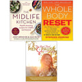 Midlife Kitchen[HB],Whole Body Reset,Good Food Menopause 3 Books Collection Set