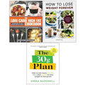 30g Plan,How to Lose Weight Forever,Low Carb High Fat[HB] 3 Books Collection Set