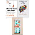 Am I Normal? HB,Creative Mind ,How to Calm Your Mind 3 Books Collection Set