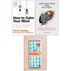 Am I Normal? HB,Creative Mind ,How to Calm Your Mind 3 Books Collection Set