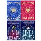 Linda Goodman Collection 4 Books Set(Sun Signs,Love Signs, Relationship Signs  & Star Signs)