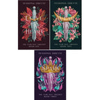 The Fair Isle Trilogy by Tessonja Odette 3 Books Collection Set ( To Carve a Fae Heart, To Wear a Fae Crown and To Spark a Fae War)