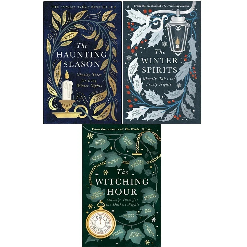 Ghostly Tales 3 Books Collection Set(Haunting Season,Winter Spirits &Witching Hour (Hardback))