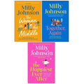 Milly Johnson Collection 3 Books Set(The Woman in the Middle, Together, Again  &The Happiest Ever After)