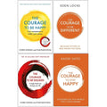 Courage to Be Happy,Courage To Stay Happy,Courage to Be Different,Courage To Be Disliked 4 Books Collection Set