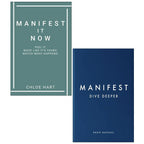 Manifest It Now by  Chloe Hart,Manifest: Dive Deeper HB  2 Books Collection Set