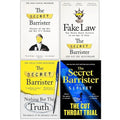 The Secret Barrister Collection 4 Books Set (The Secret Barrister, Fake Law, Nothing But The Truth & The Cut Throat Trial [h])