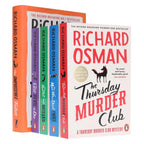 Thursday Murder Club Mysteries 5 Books Collection Set(Thursday Murder Club Mysteries Series ,The Thursday Murder Club, The Man Who Died Twice, The Bullet That Missed ,The Last Devil To Die  & The Impossible Fortune)