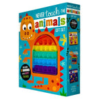 Never Touch The Animals Gift Set 3 books with Bumpy Touches Box set(Never Touch the Stinky Piglets, Never Pop a Dinosaur & Never Touch the Bugs)