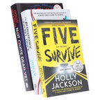 Holly Jackson's 3 Books Collection Set(The Reappearance of Rachel Price,Five Survive &  Not Quite Dead Yet )