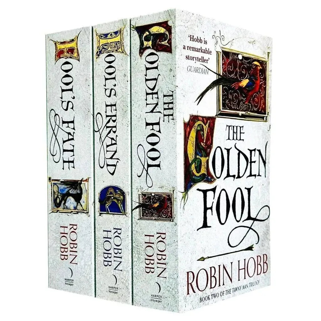 Robin Hobb The Tawny Man Trilogy 3 Books Collection Set - Fools Errand,The Golden Fool, Fool's Fate