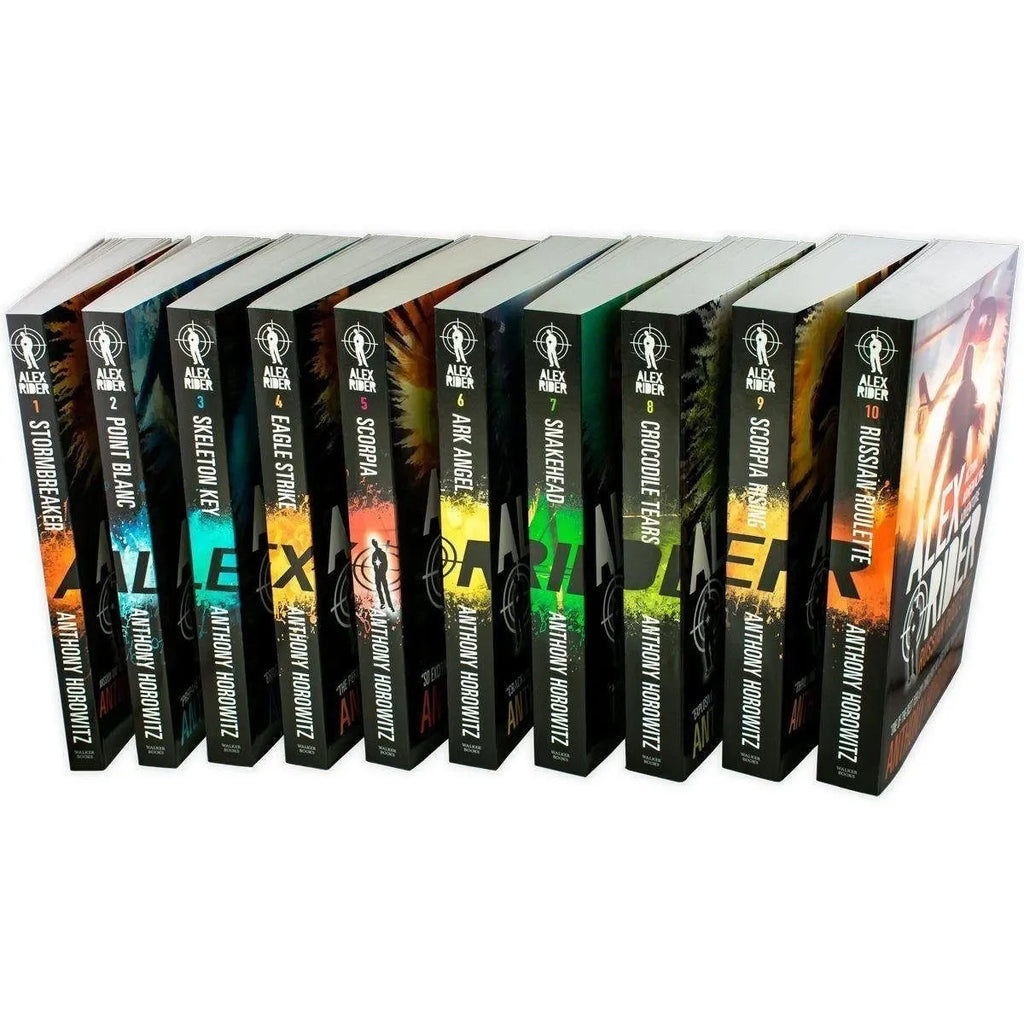 Alex Rider 10 Books Collection Box Set by Anthony Horowitz