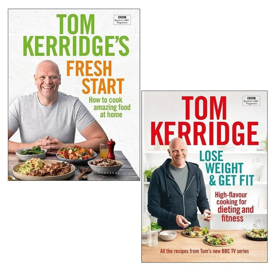 Tom Kerridge Collection 2 Books Set Lose Weight and Get Fit, Fresh Start (BBC cookery series)
