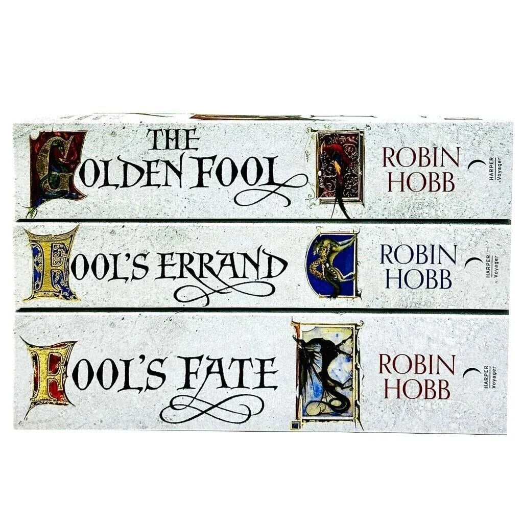 Robin Hobb The Tawny Man Trilogy 3 Books Collection Set - Fools Errand,The Golden Fool, Fool's Fate