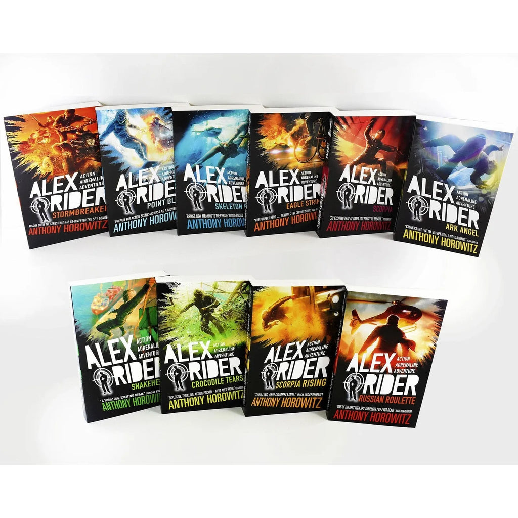 Alex Rider 10 Books Collection Box Set by Anthony Horowitz