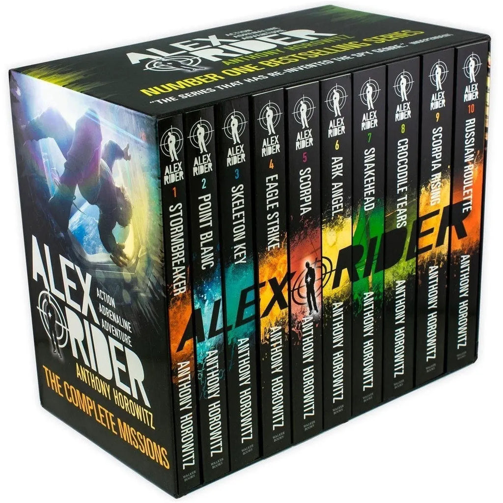 Alex Rider 10 Books Collection Box Set by Anthony Horowitz
