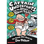 Captain Underpants Collection 5 Books Set by Dav Pilkey Professor(Adventures of Captain Underpants,Talking Toilets, Poopypants,Boy Part One,Boy Part Two)