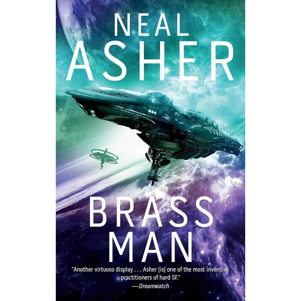 Agent Cormac Series 5 Books Collection Set by Neal Asher( The Line of Polity ,Brass Man, Polity Agent, Line War & Shadow of the Scorpion)