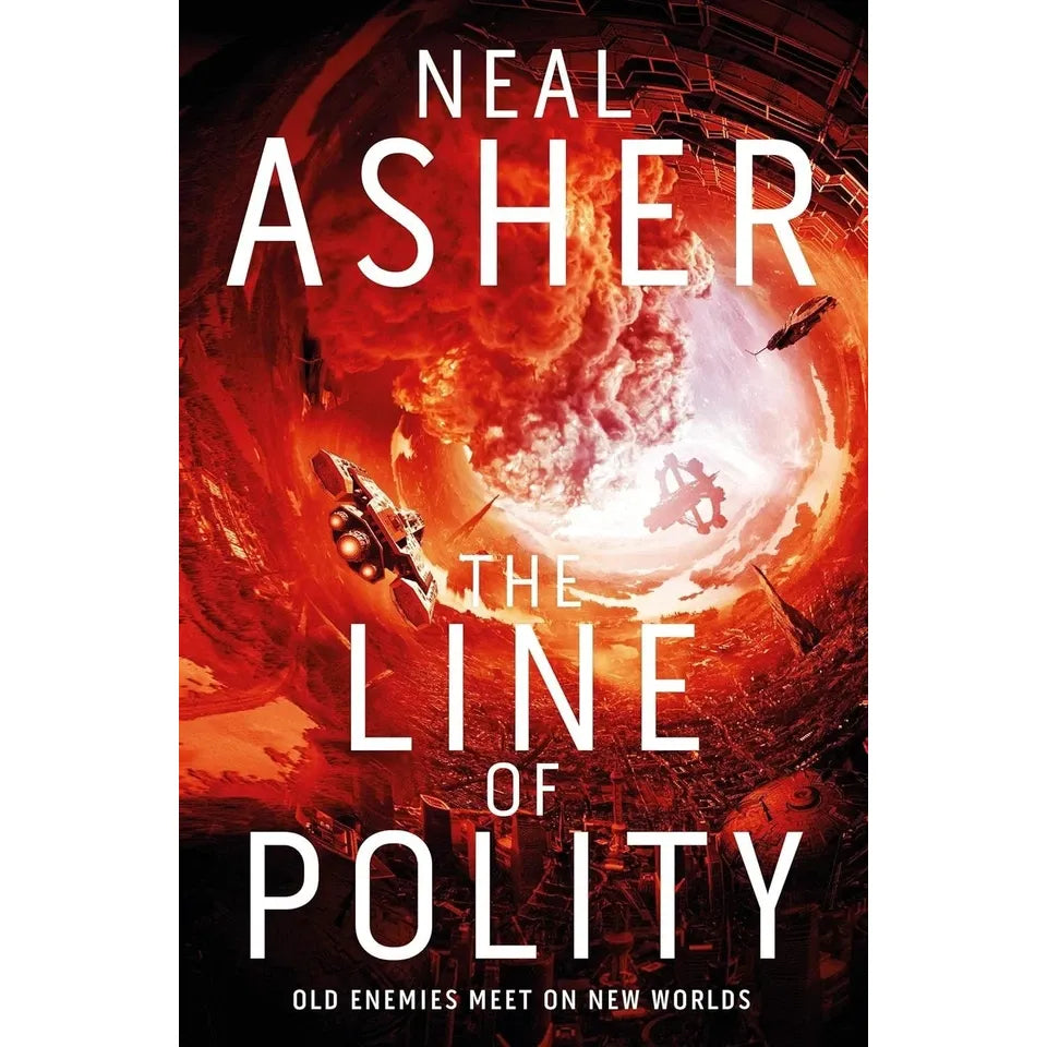 Agent Cormac Series 5 Books Collection Set by Neal Asher( The Line of Polity ,Brass Man, Polity Agent, Line War & Shadow of the Scorpion)