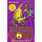 Dinosaur Cove Series 5 Books Collection Set by Rex Stone (Charge of the Three-Horned Monster,March of the Armoured Beasts,  Flight of the Winged Serpent, Catching the Speedy Thief,Stampede of the Giant Reptiles