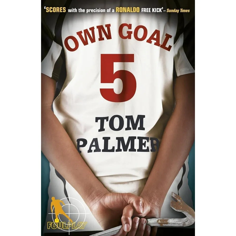 Tom Palmer Football Detective 4 Books Collection(Own Goal,Dead Ball,Off Side & 1)