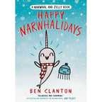 Narwhal and Jelly Series 4 Books Collection Set by Ben Clanton(Happy Narwhalidays ,Narwhal’s School of Awesomeness, Narwhalicorn And Jelly & A Super Scary Narwhalloween)