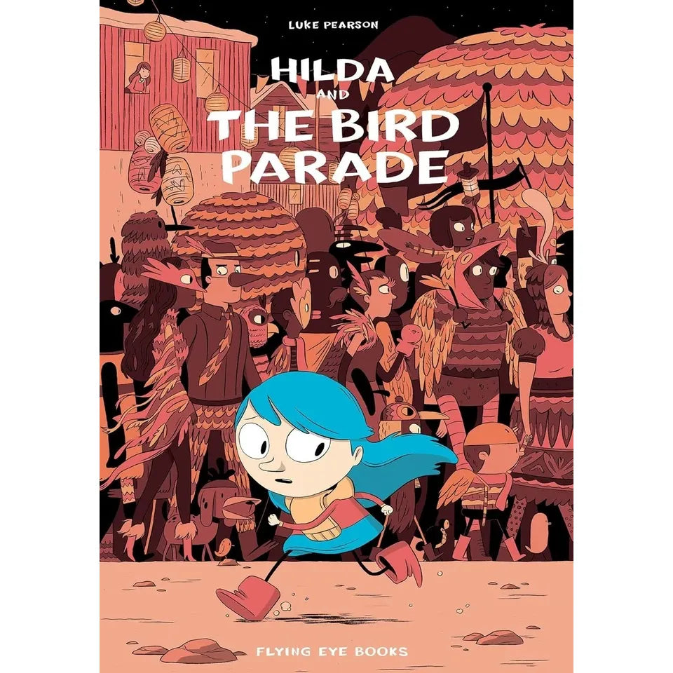 Hildafolk Comics 4 Books Collection Set by Luke Pearson (Hilda and the Black Hound,Hilda and the Bird Parade,Hilda and the Midnight Giant &Hilda and the Troll: 1)