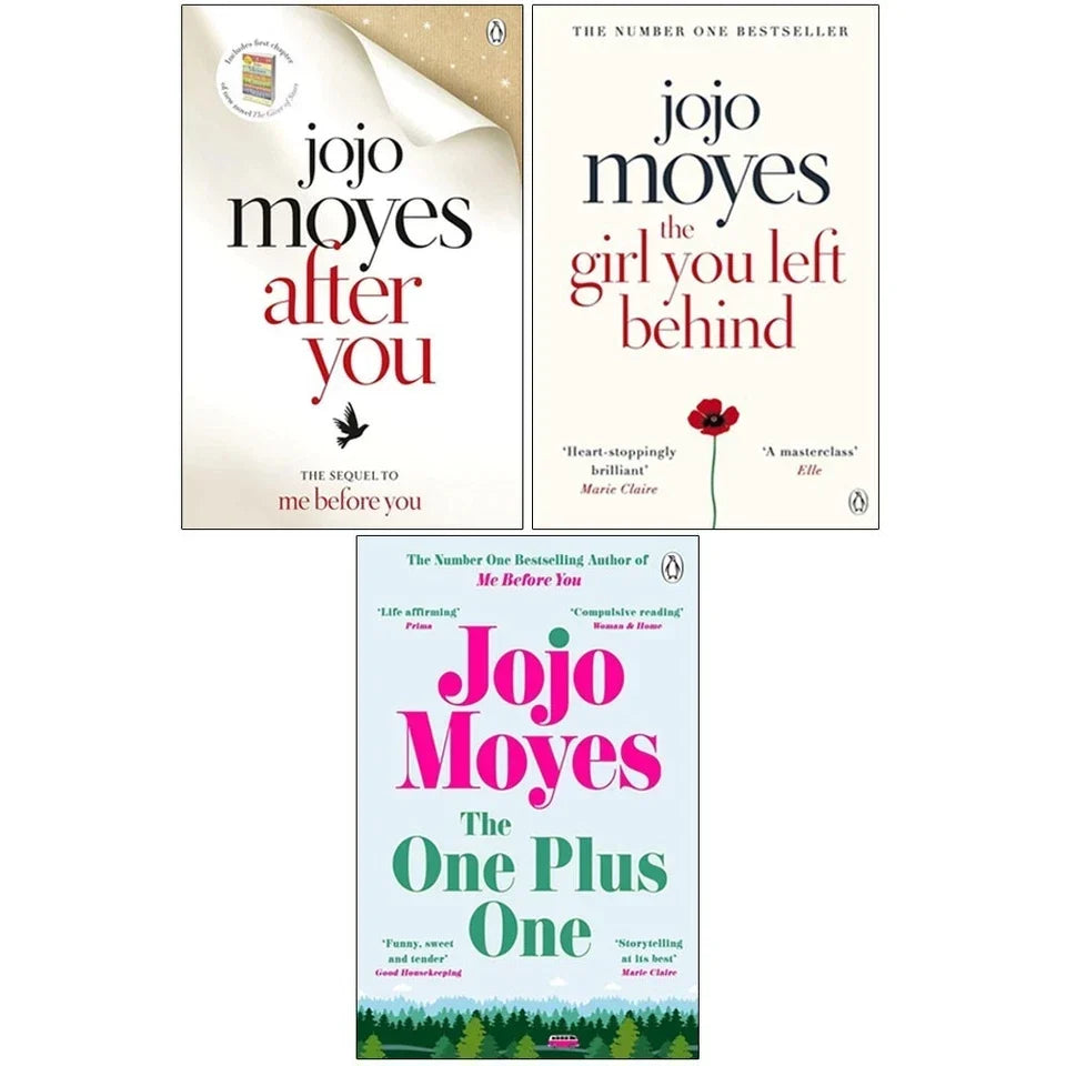 Me Before You Collection 3 Books Set by Jojo Moyes (After You ,The One Plus One & The Girl you Left behind)