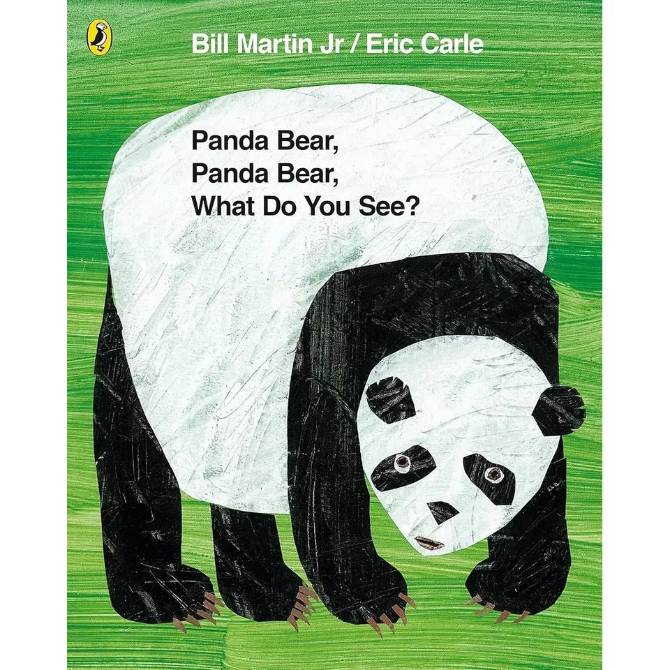 Brown Bear and Friends Series 2 Books Collection Set (Brown Bear, Brown Bear, What Do You See? &  Panda Bear, Panda Bear, What Do You See?)