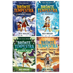 Bronte Tempestra Series Illustrated 4 Books Collection Set by Bex Hogan(Bronte Tempestra and the Lightning Steeds ,Bronte Tempestra and the Ice Warriors, Bronte Tempestra and the Weather Witch & Bronte Tempestra and the Vanishing Kingdom